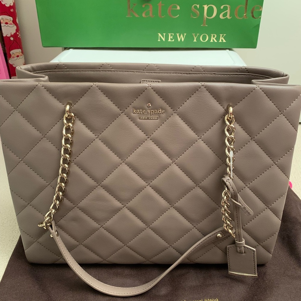 🆕 new KATE SPADE Emerson Place Phoebe Shoulder Bag - Porcini